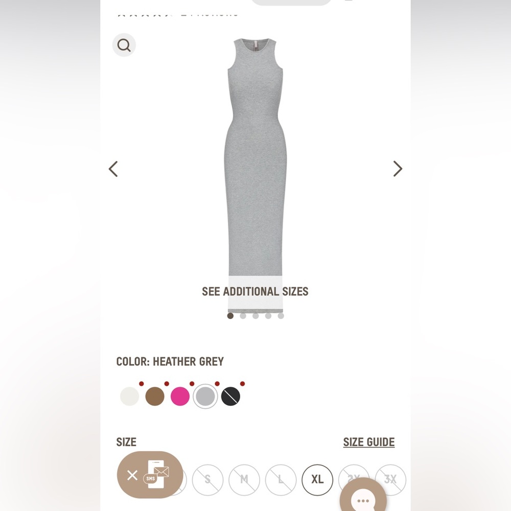 SOFT LOUNGE SHIMMER RACERBACK DRESS